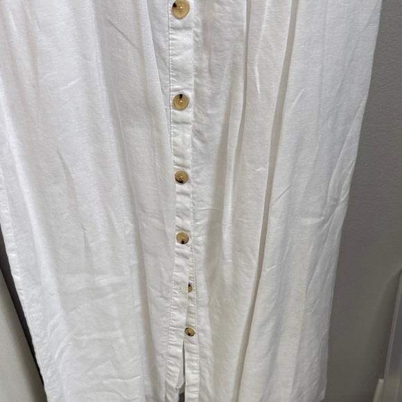 GAP White Smocked Bodice Dress - Picture 6 of 7